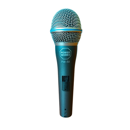 Powerworks PW-58 Dynamic Vocal Microphone