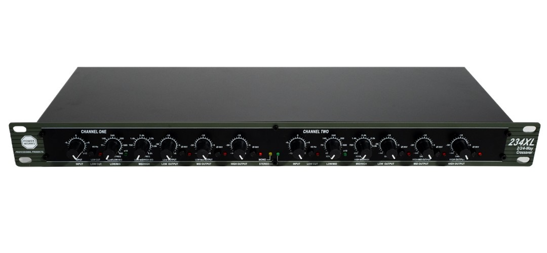 Crossover ativo de 3 vias PowerWorks PW-CX234