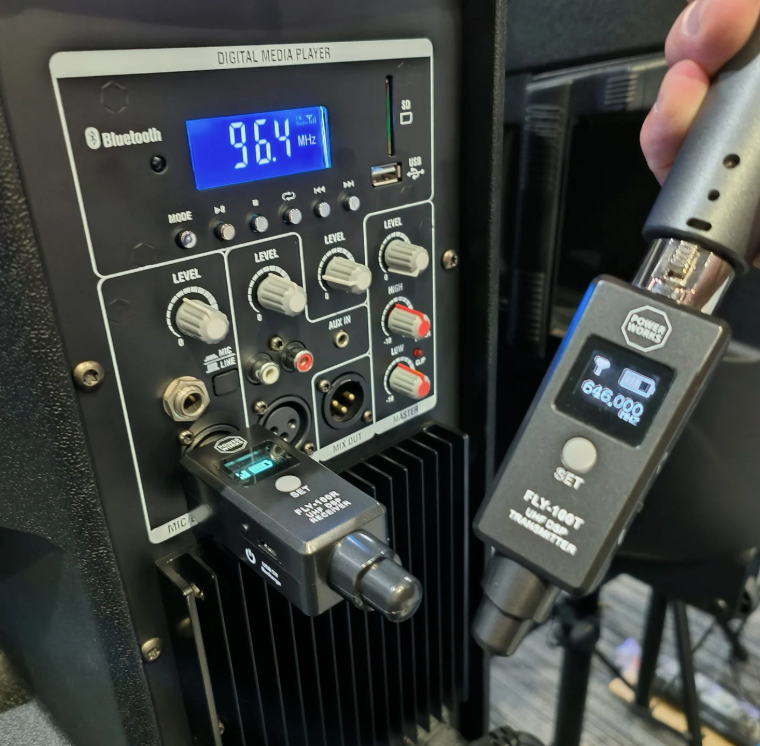 PowerWorks FLY-100 T+R Wireless PA System