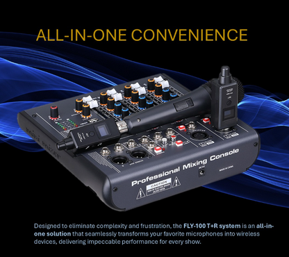 PowerWorks FLY-100 T+R Wireless PA System