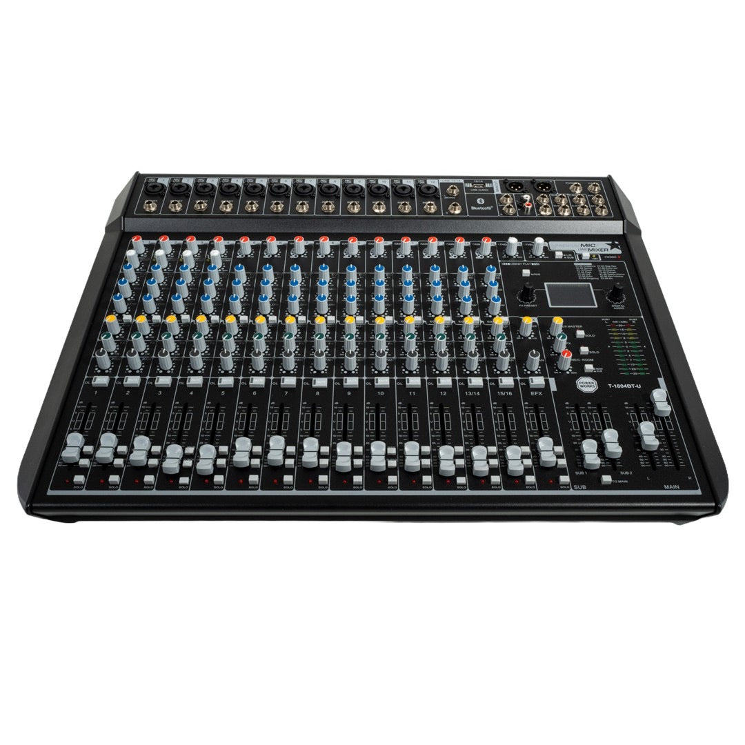 PowerWorks T-1804BT-U Analogue Mixer