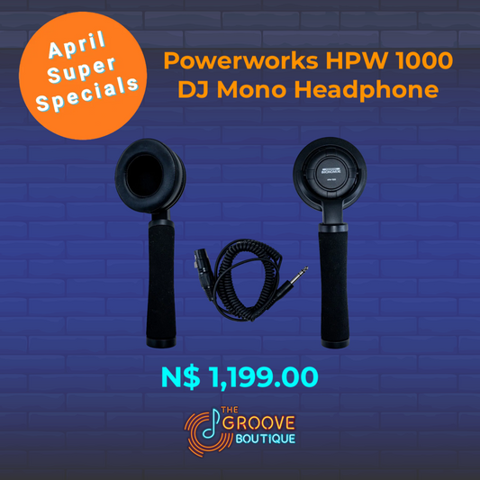 Powerworks DJ Mono Headphone HPW-1000
