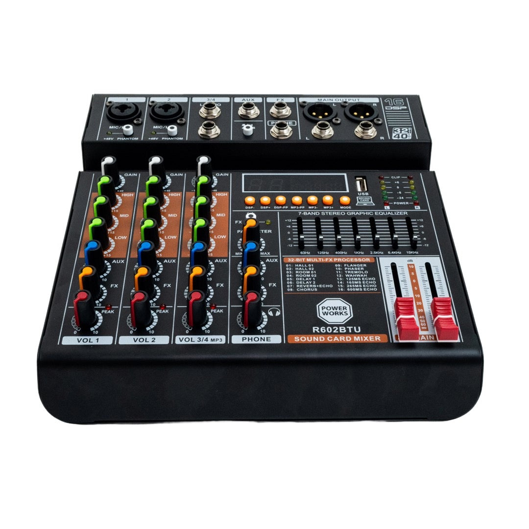 PowerWorks 4 Channel Analog Mixer