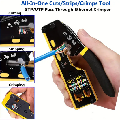 RJ45 Ethernet Crimping Tool