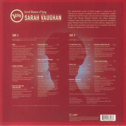 Sarah Vaughan - Great Women Of Song