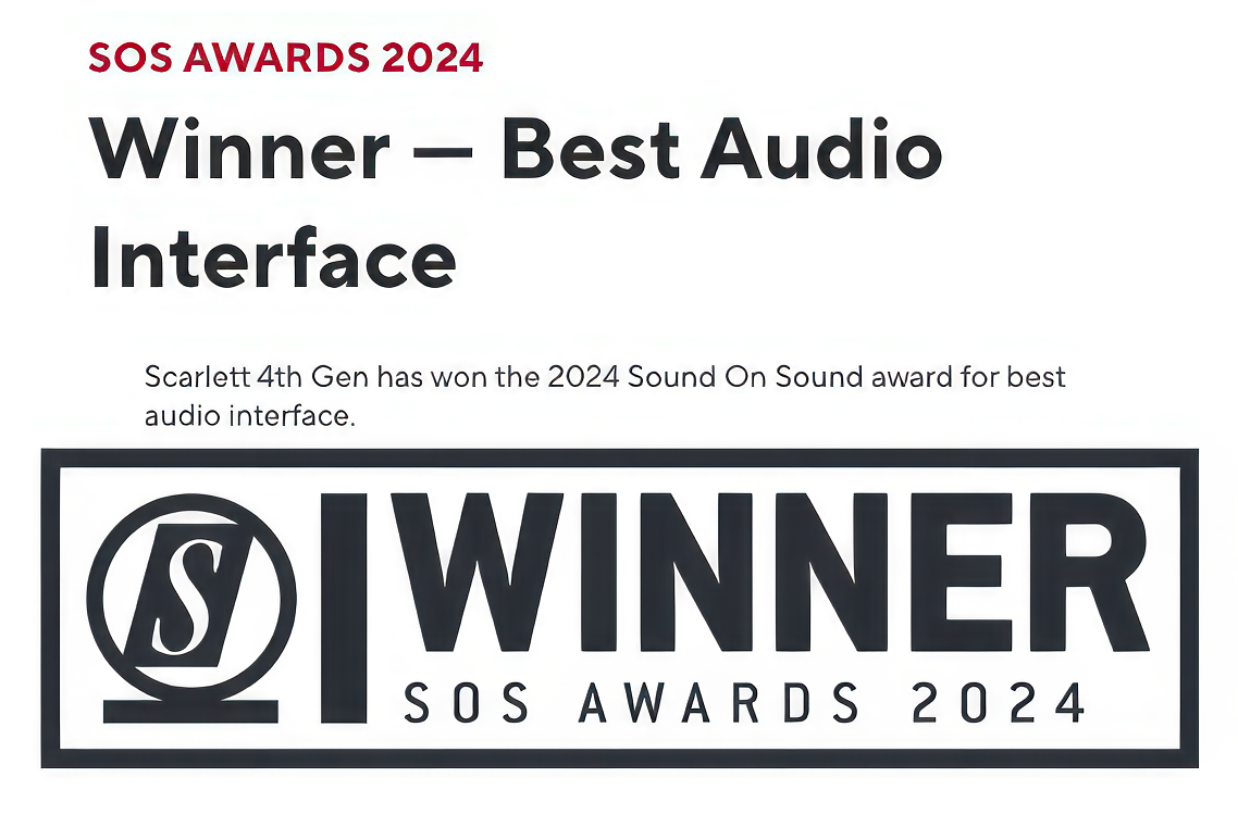 Focusrite Scarlett Solo Gen4