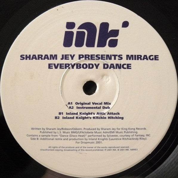 Sharam Jey Presents Mirage - Everybody Dance