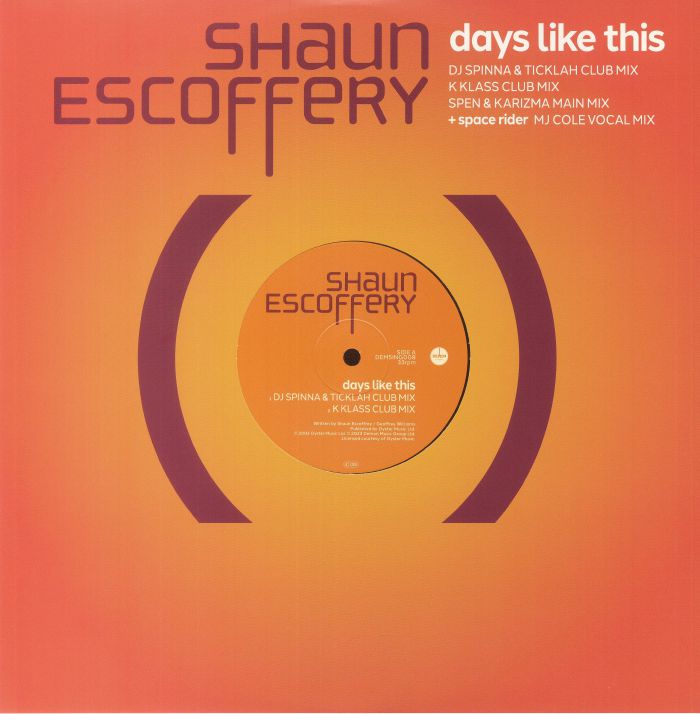 Shaun Escoffery - Dias como este