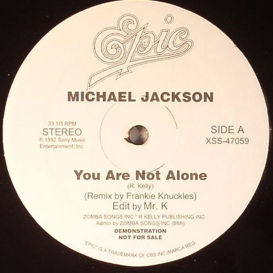 Michael Jackson / Lil Louis - You Are Not Alone, Club Lonely