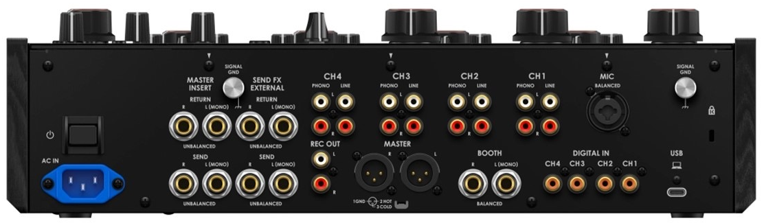 AlphaTheta 4 Channel Rotary Mixer