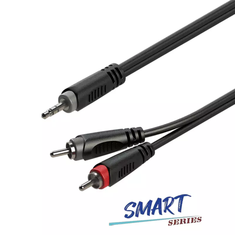 Smart Series 3.5mm (M) – 2 RCA (M) 3M