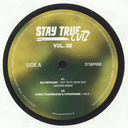Beatsbyhand, China Charmeleon, Hypaphonik & Crackazat  - Stay True Cutz Vol 8