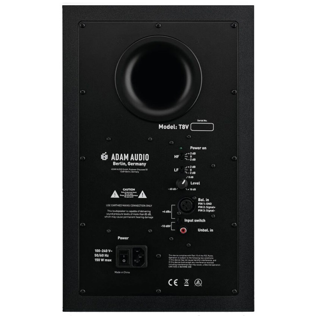 Adam Audio T8V - Nearfield Active Studio Monitor (Each)