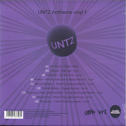 Various Artist - Untz Anthems Vinyl 1 (2xLP)