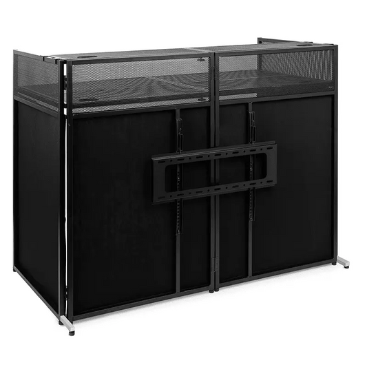 Vonyx – DB6 Pro DJ Booth with TV Bracket 32″ – 65″