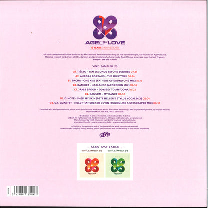 Various Artists - Age Of Love 15 Years Anniversary: 1/3