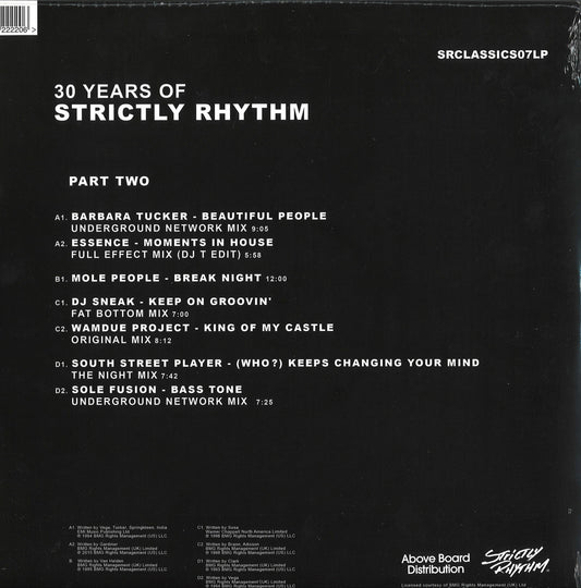 Various Artists - 30 Years Of Strictly Rhythm (Part 2)