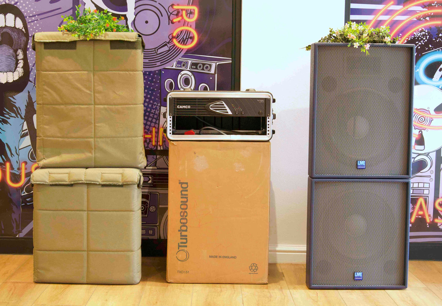 2 Pre-Loved Turbosound Kits for Sale (priced per kit)