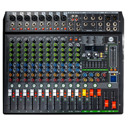 PowerWorks X2004BT-USB 8 Mono and 2 Stereo Channel Mixer