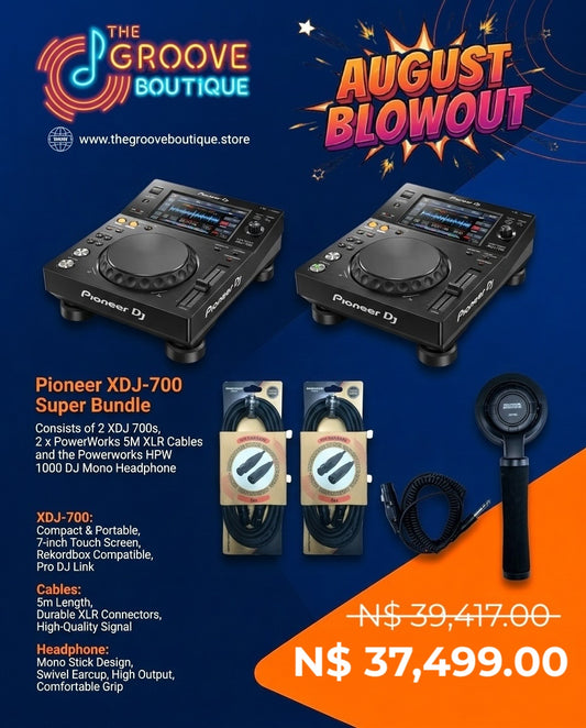 Pioneer XDJ 700 Super Bundle