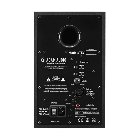 Adam Audio T5V - Nearfield Studio Monitor (Pair)
