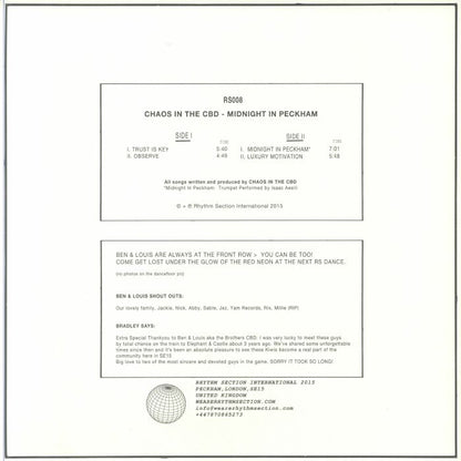 Chaos In The CBD - Midnight In Peckham