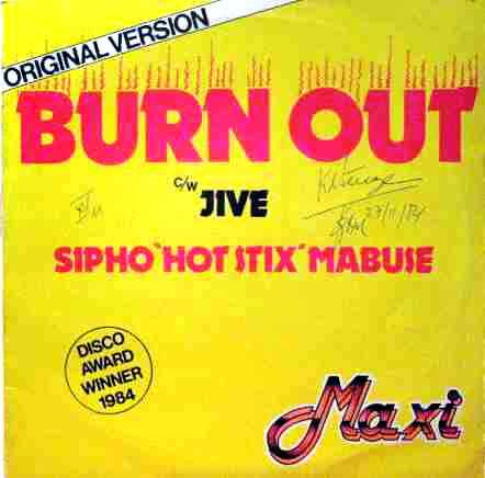 Sipho Hot Stix Mabuse - Burnout