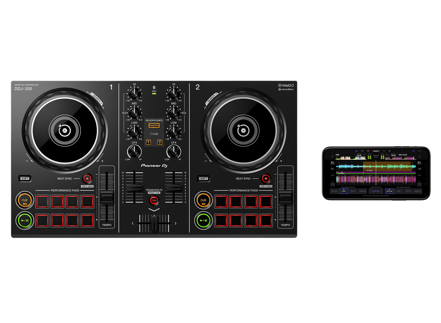 Controlador DJ Pioneer DDJ-200