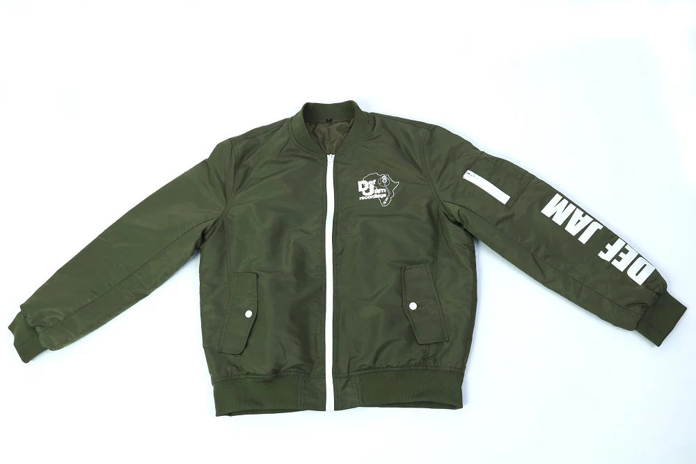 Def Jam Africa Bomber Jacket (Olive)