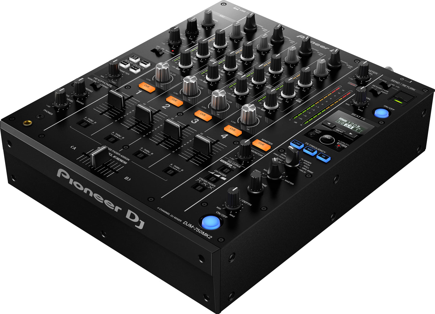 Pioneer DJM-750MK2 (mixer de DJ de desempenho de 4 canais)