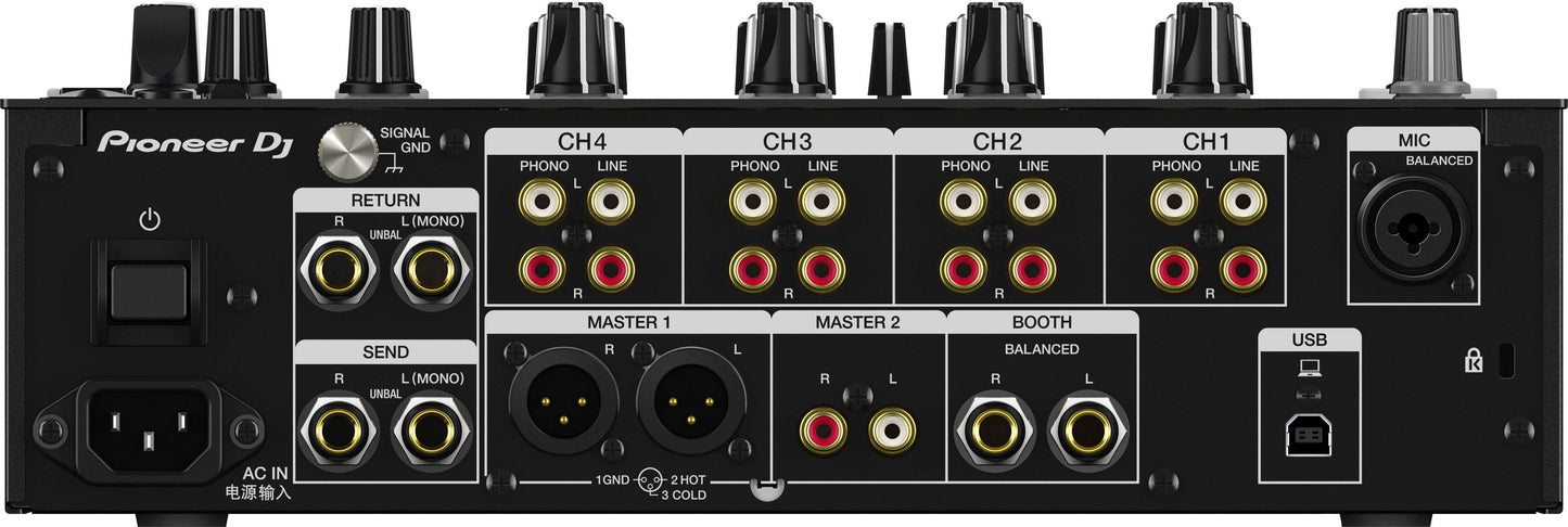 Pioneer DJM-750MK2 (mixer de DJ de desempenho de 4 canais)