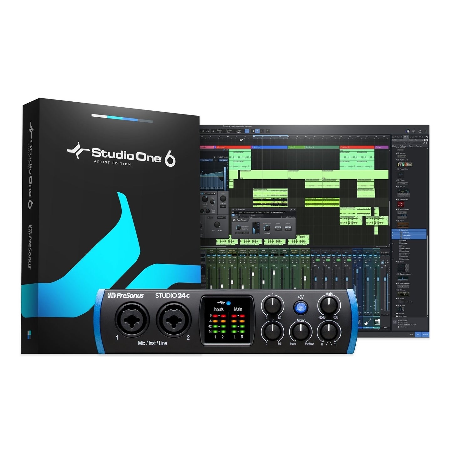 PreSonus Studio 24C Audio-Interface