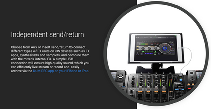 Pioneer DJM-750MK2 (4-channel performance DJ mixer)