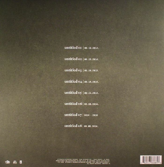 Kendrick Lamar - Untitled Unmastered