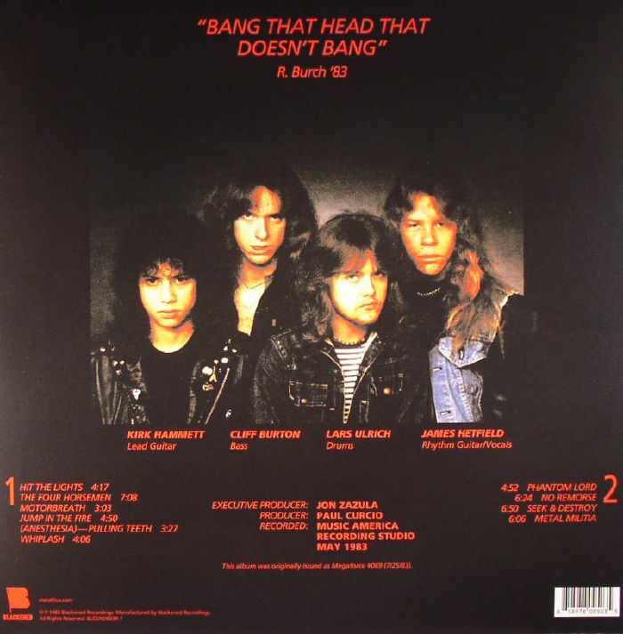 Metallica - Kill Em All (Remastered)