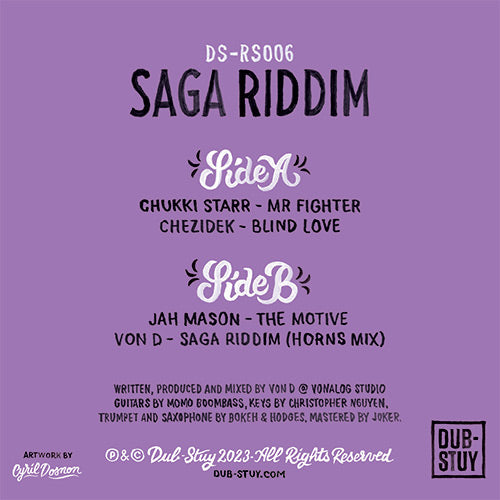 Dub-Stuy / Chukki Starr – Saga Riddim