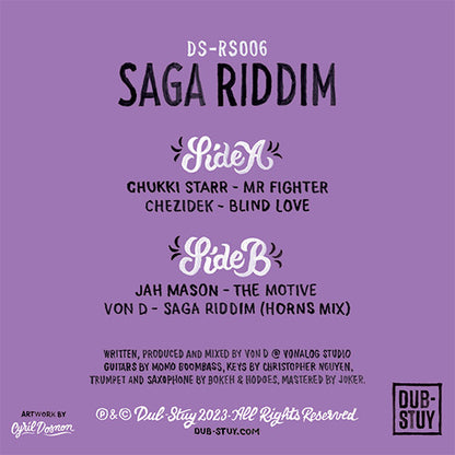 Dub-Stuy / Chukki Starr - Saga Riddim