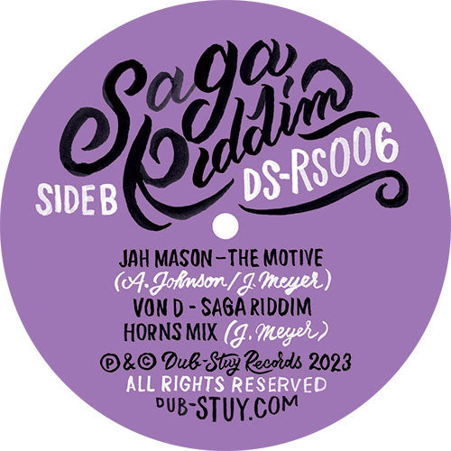 Dub-Stuy / Chukki Starr - Saga Riddim