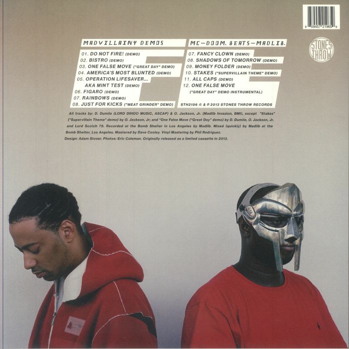 Madvillian - Madvillainy Demos