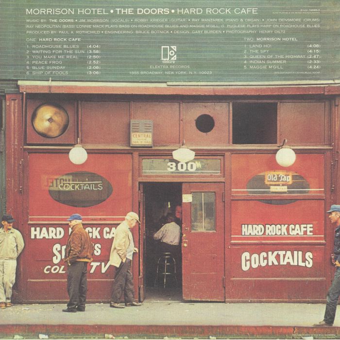 The Doors - Morrison Hotel (vinil gatefold de 180 gramas)