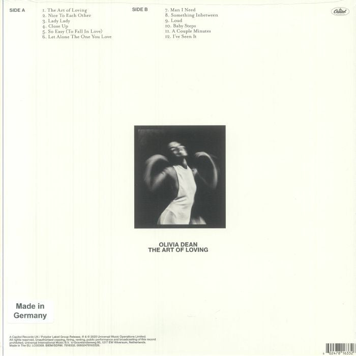 Olivia Dean - The Art Of Loving