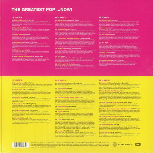 Various Artists - Now That's What I Call Pop! (3xLP)