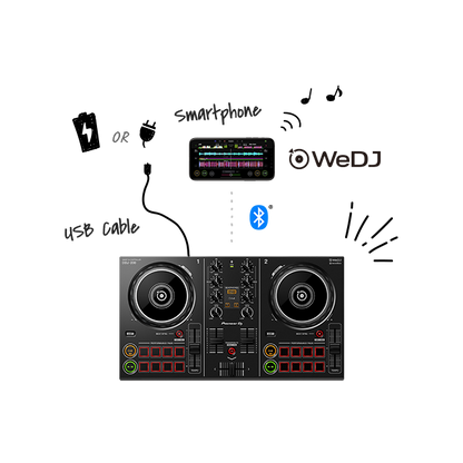 Controlador DJ Pioneer DDJ-200