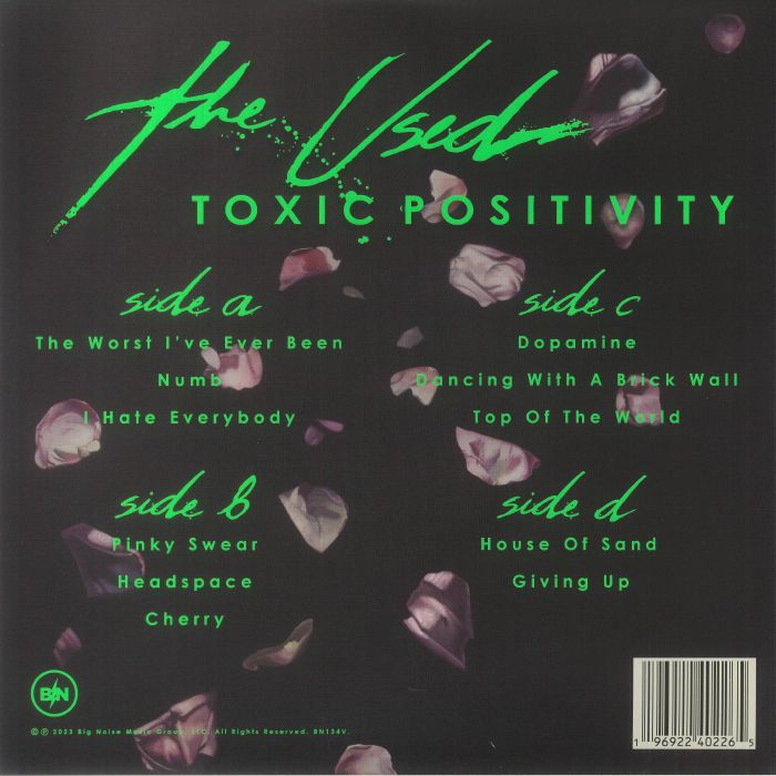 The USED - Toxic Positivity